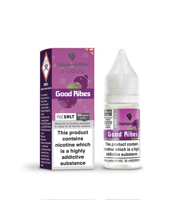 Diamond Mist E-Liquid Good Ribes Nic Salt
