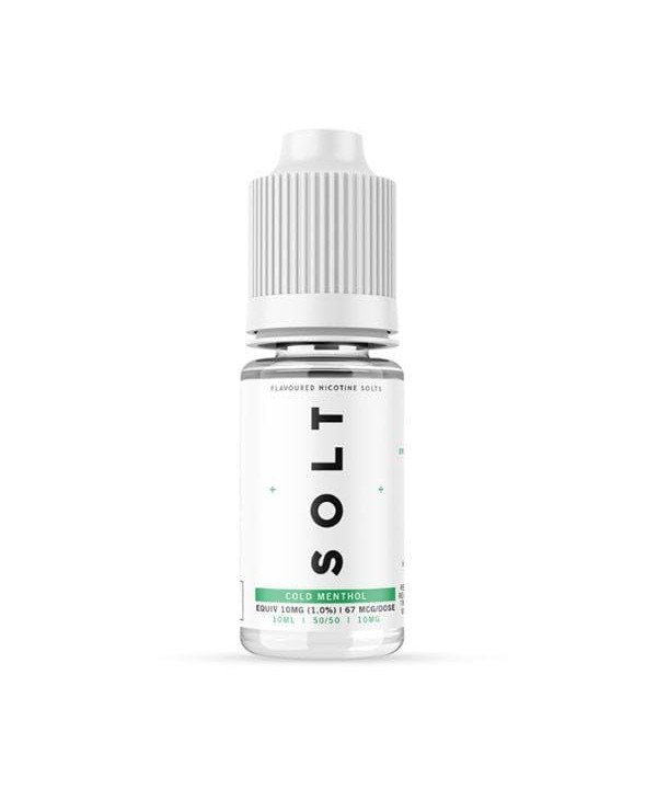 Cold Menthol - SOLT Nic salt E-Liquid - 50/50 - 10...