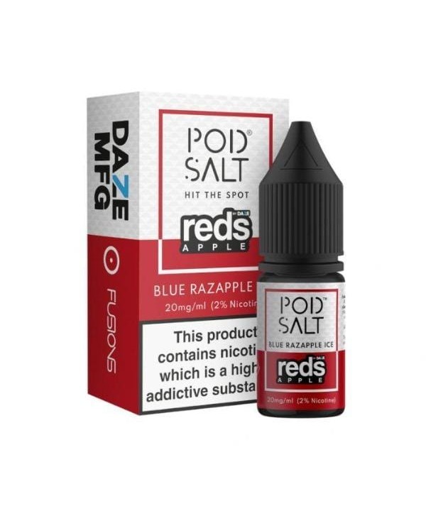 Blue Razapple Ice Nicotine Salt E-Liquid by Pod Sa...