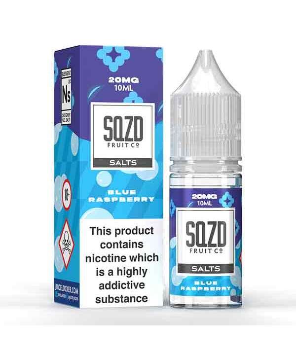 Blue Raspberry Nic Salt by SQZD
