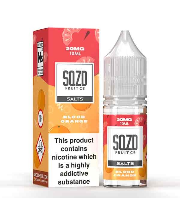 Blood Orange Nic Salt by SQZD