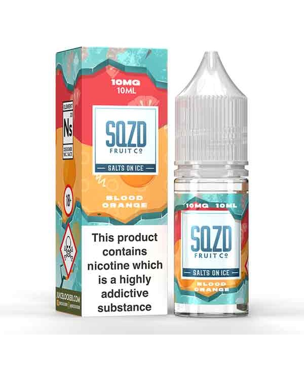 Blood Orange on Ice Nic Salt by SQZD