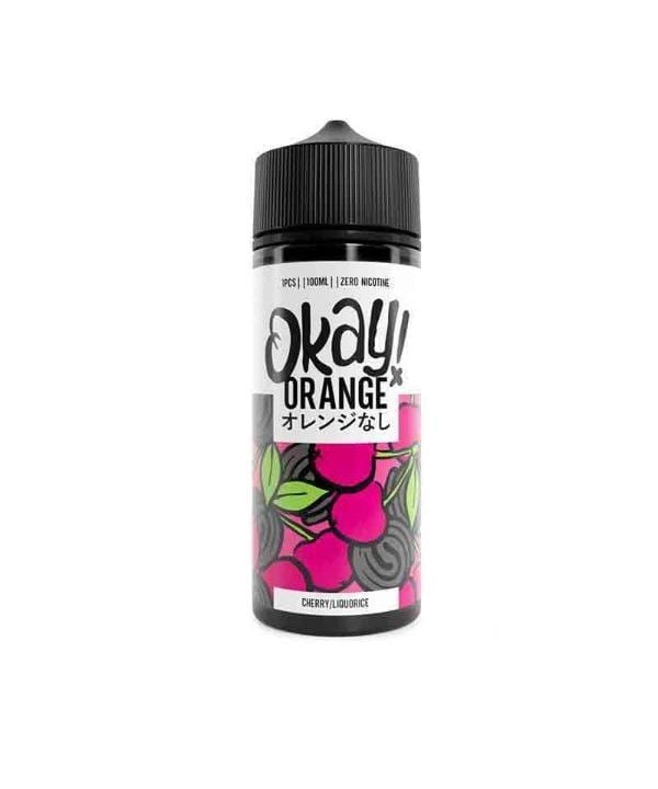 Cherry Liquorice by Okay Orange Short Fill 100ml