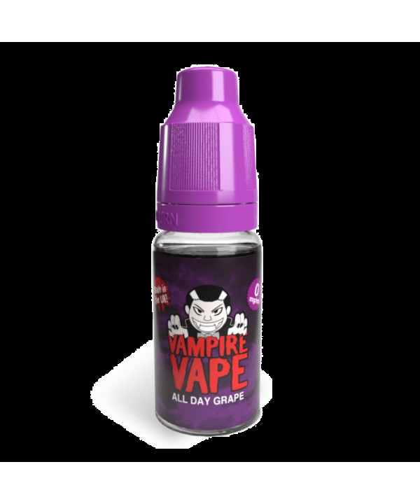 All Day Grape - Vampire Vape Eliquid 10ml