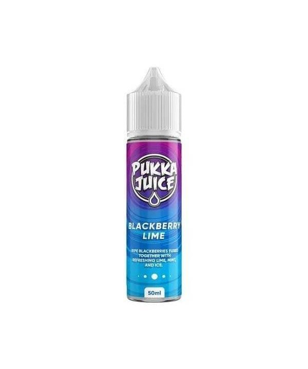 Blackberry Lime by Pukka Juice 50ml Short Fill