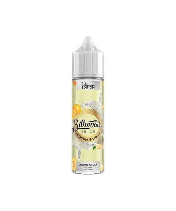 Citrine Crush by Billionaire Juice - Short Fill 50ml