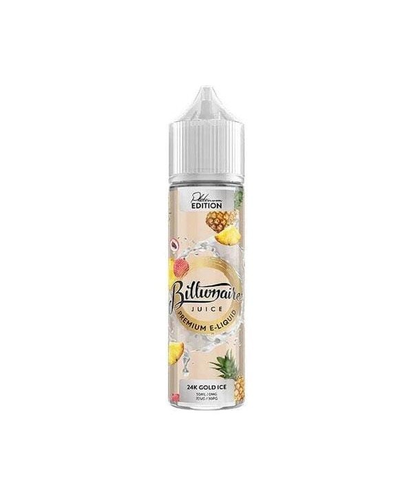 24K Gold Ice by Billionaire Juice Short Fill 50ml