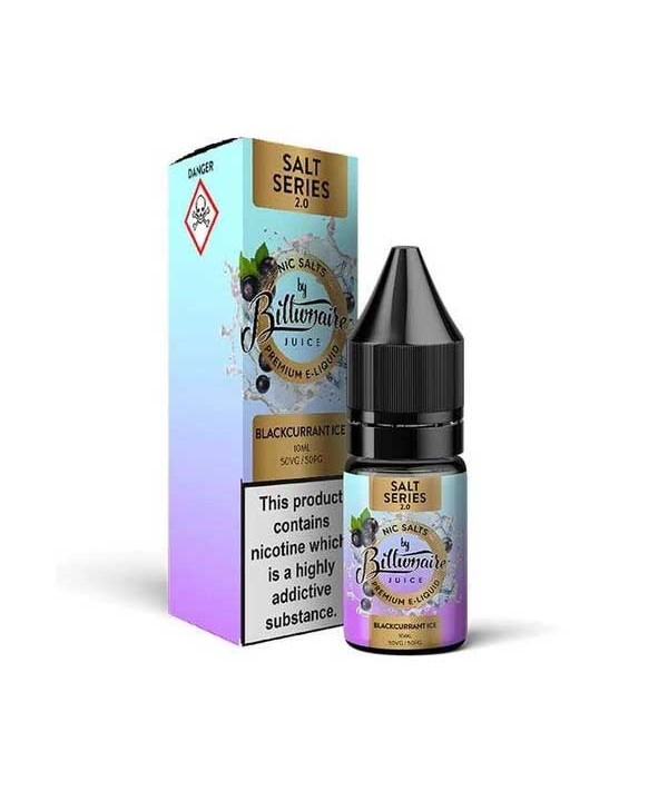 Blackcurrant Ice Nic Salt by Billionaire Juice