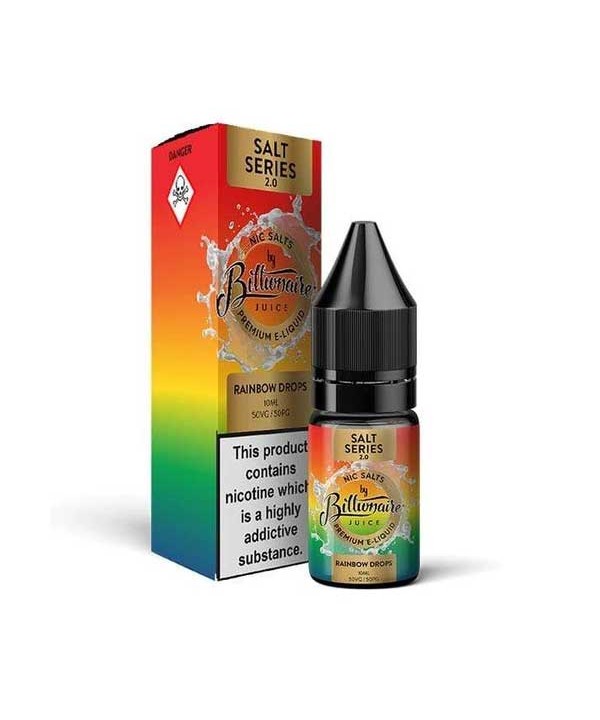 Rainbow Drops Nic Salt by Billionaire Juice