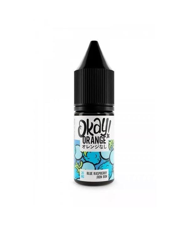Blue Raspberry Bon Bon Nic Salt by Okay Orange
