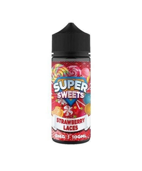 Strawberry Laces by Super Sweets Short Fill 100ml