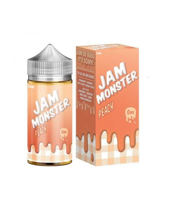 Peach Jam by Jam Monster Short Fill 100ml