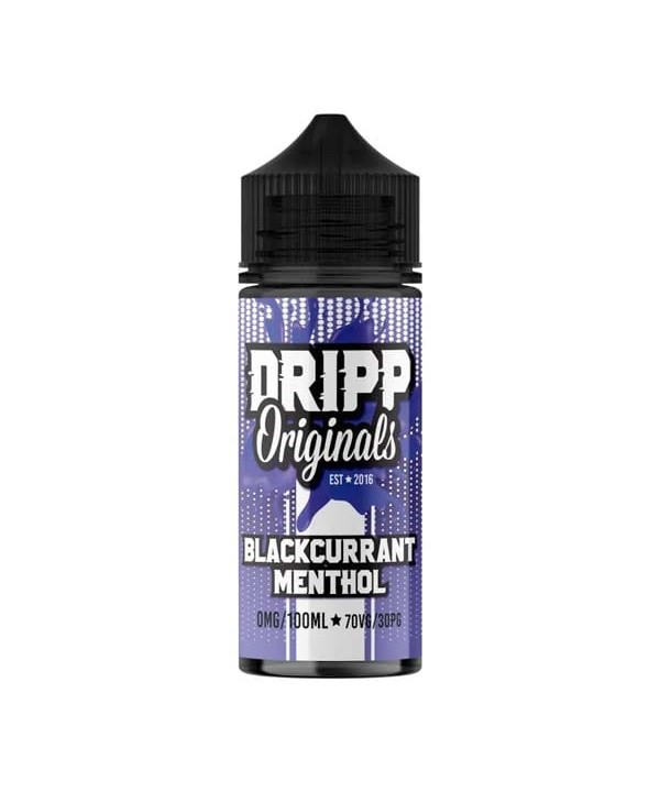 Blackcurrant Menthol Dripp Short Fill 100ml