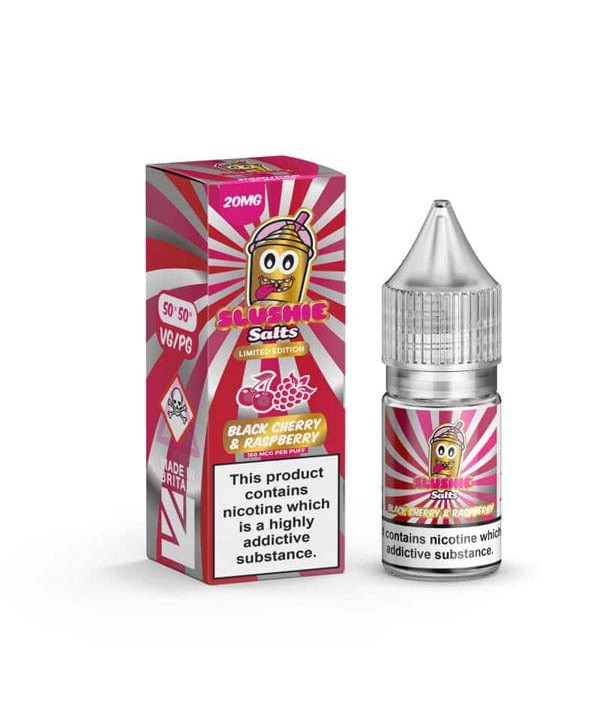 Black Cherry Raspberry by Slushie Salts Nic Salt