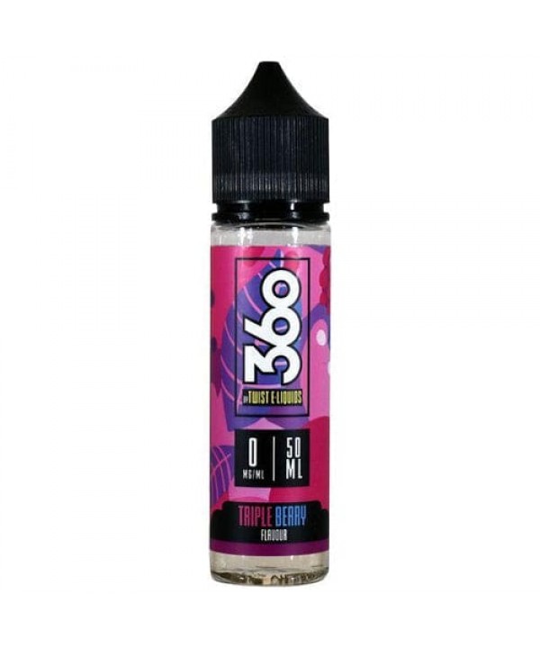 360 Triple Berry by Twist E-Liquids 50ML - Short F...