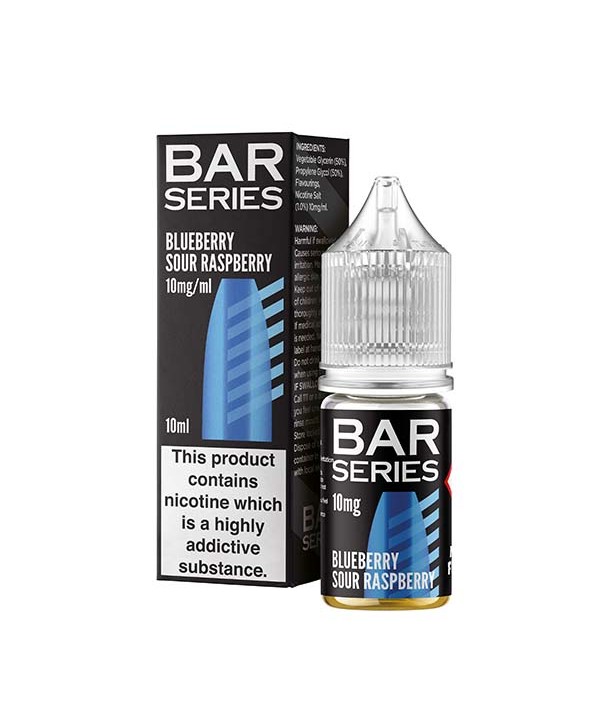 Blueberry Sour Raspberry Nic Salt By Bar Series
