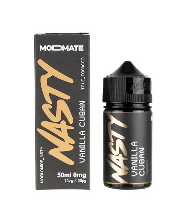 Vanilla Cuban Modmate by Nasty Juice Short Fill 50...