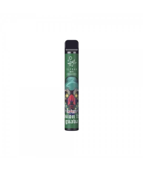 Kiwi Passion Fruit Guava Elf Bar 600 Lux Edition Disposable Vape Kit