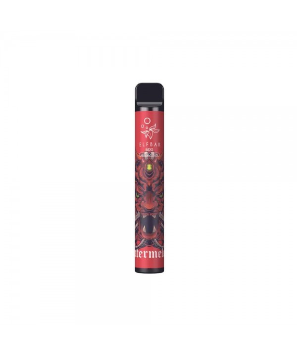 Watermelon Elf Bar 600 Lux Edition Disposable Vape...