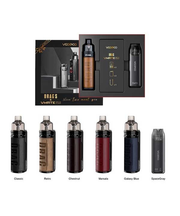 VooPoo Drag S & VMate Pod Gift Set Limited Edition