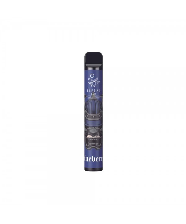 Blueberry Elf Bar 600 Lux Edition Disposable Vape Kit