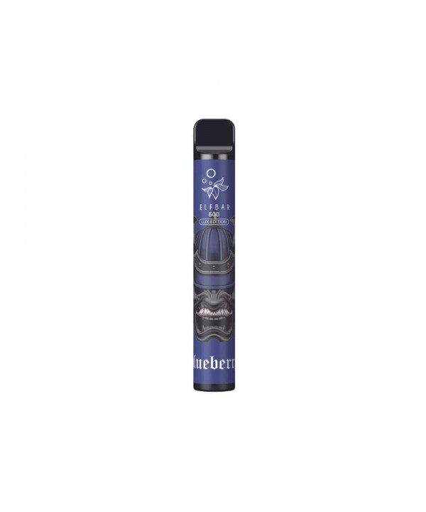 Blueberry Elf Bar 600 Lux Edition Disposable Vape ...