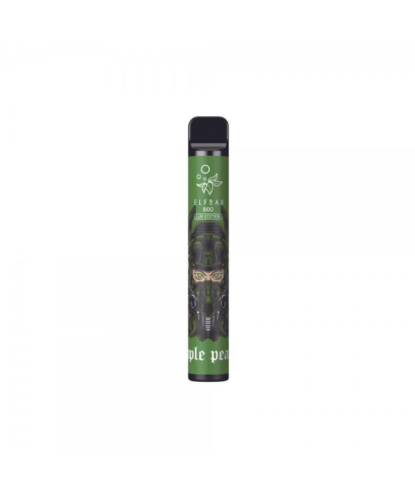 Apple Peach Elf Bar 600 Lux Edition Disposable Vape