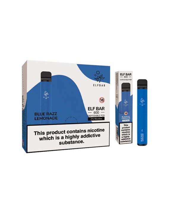 Elf Bar 600 10 x Disposable Vape Multipack