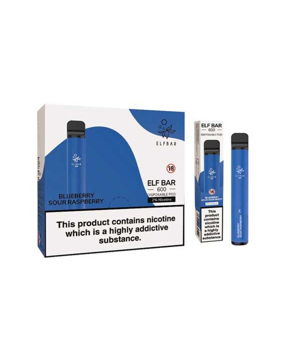 Elf Bar 600 10 x Disposable Vape Multipack