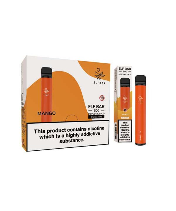 Elf Bar 600 10 x Disposable Vape Multipack