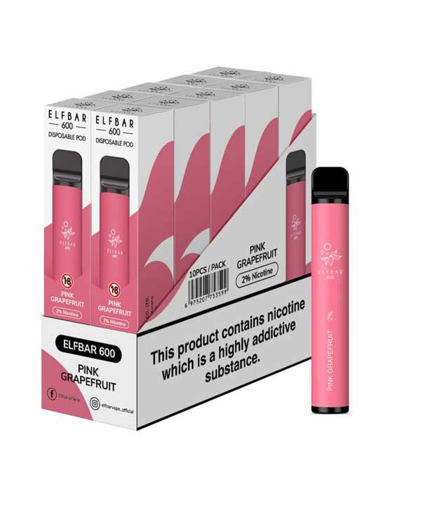 Elf Bar 600 10 x Disposable Vape Multipack