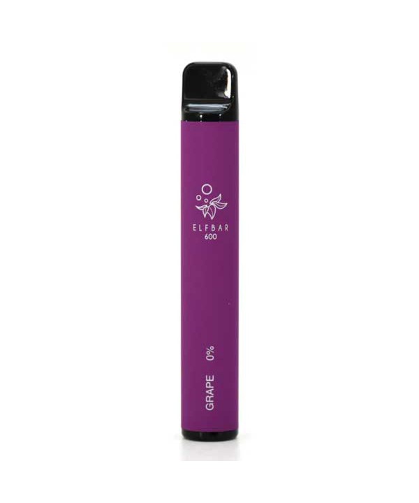 Elf Bar 600 Disposable Vape - 0mg Nicotine Free