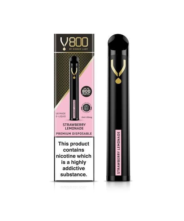 V800 Disposable Vape Pen by Dinner Lady 800 Puffs 20mg