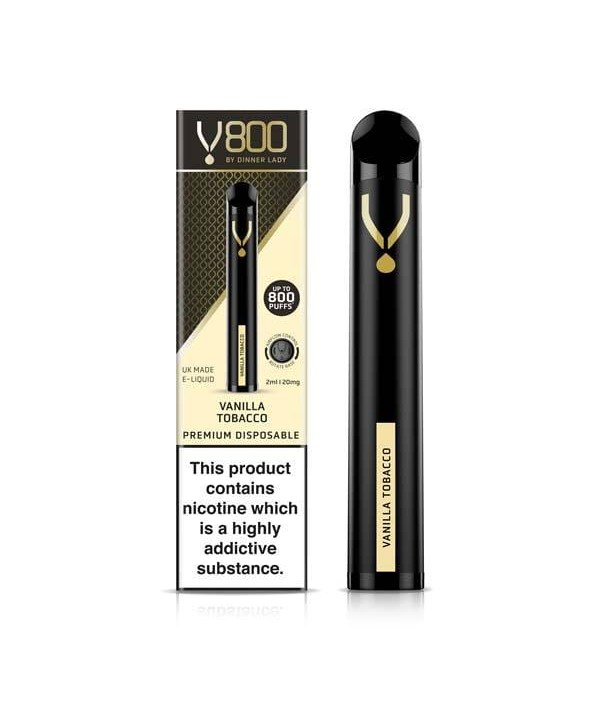 V800 Disposable Vape Pen by Dinner Lady 800 Puffs 20mg
