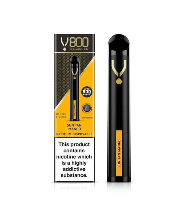 V800 Disposable Vape Pen by Dinner Lady 800 Puffs 20mg